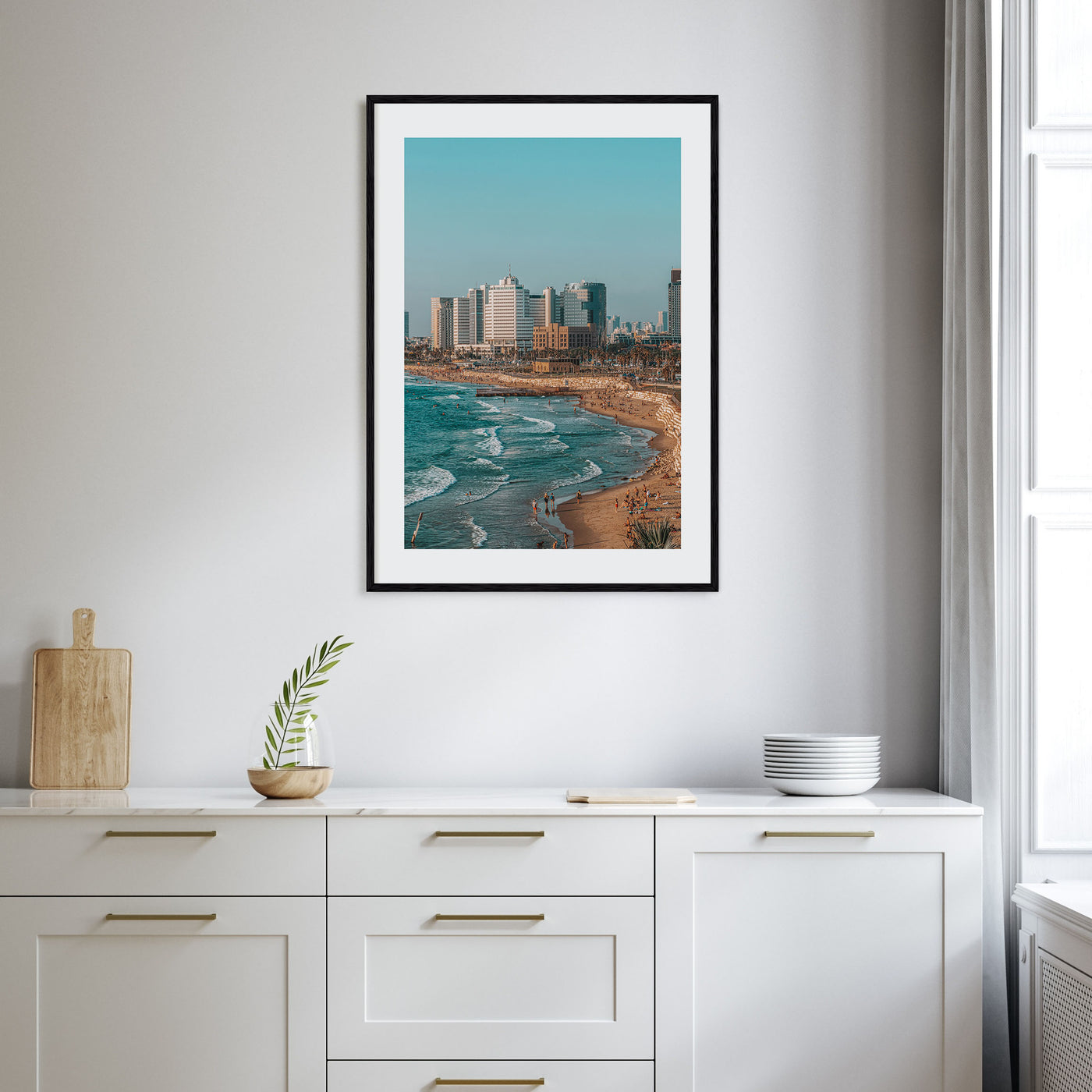 Tel Aviv Photo Color No 1 Poster