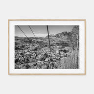 Telluride Landscape B&W Poster