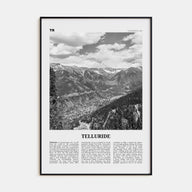 Telluride Travel B&W No 1 Poster