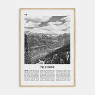 Telluride Travel B&W No 1 Poster