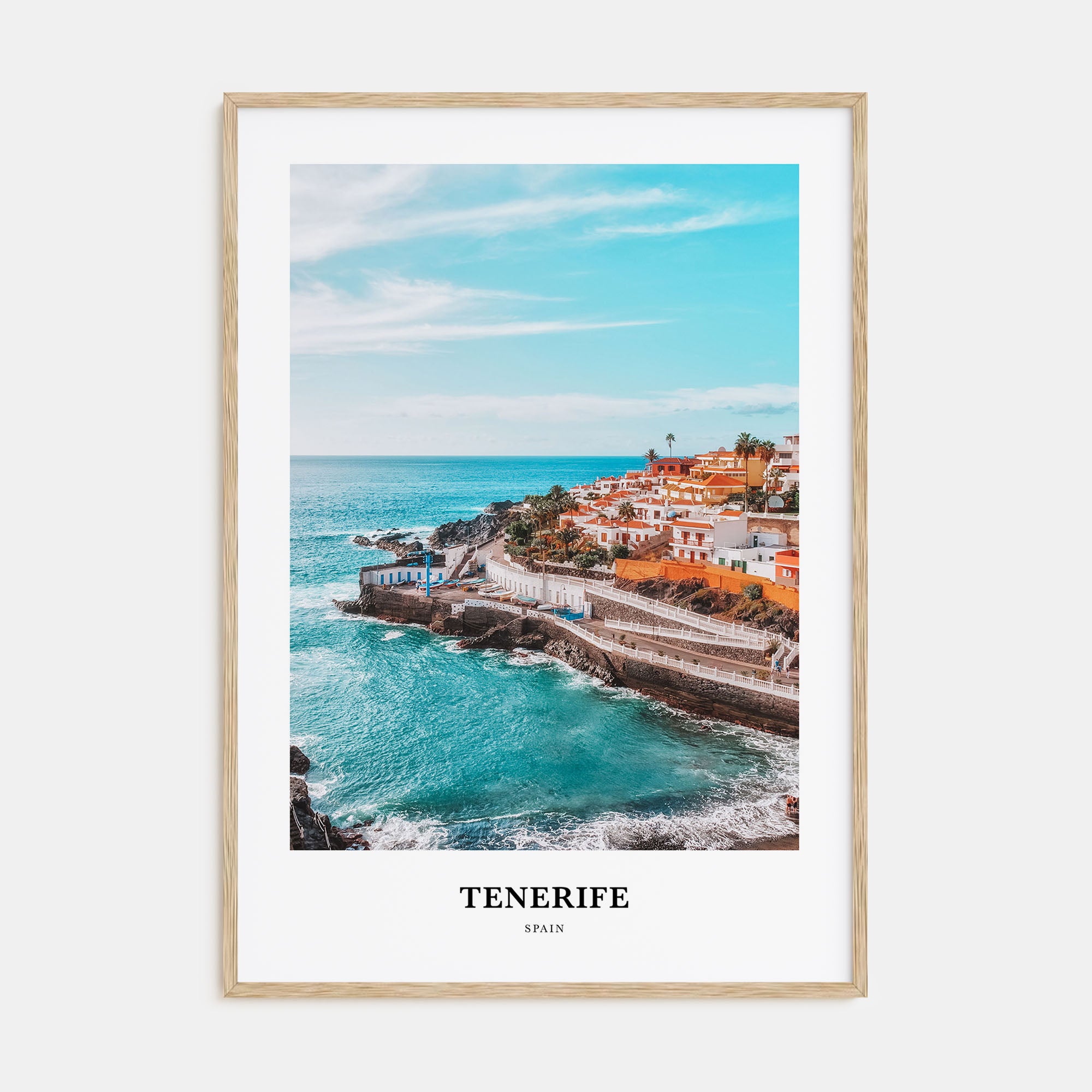 Tenerife Portrait Color Poster