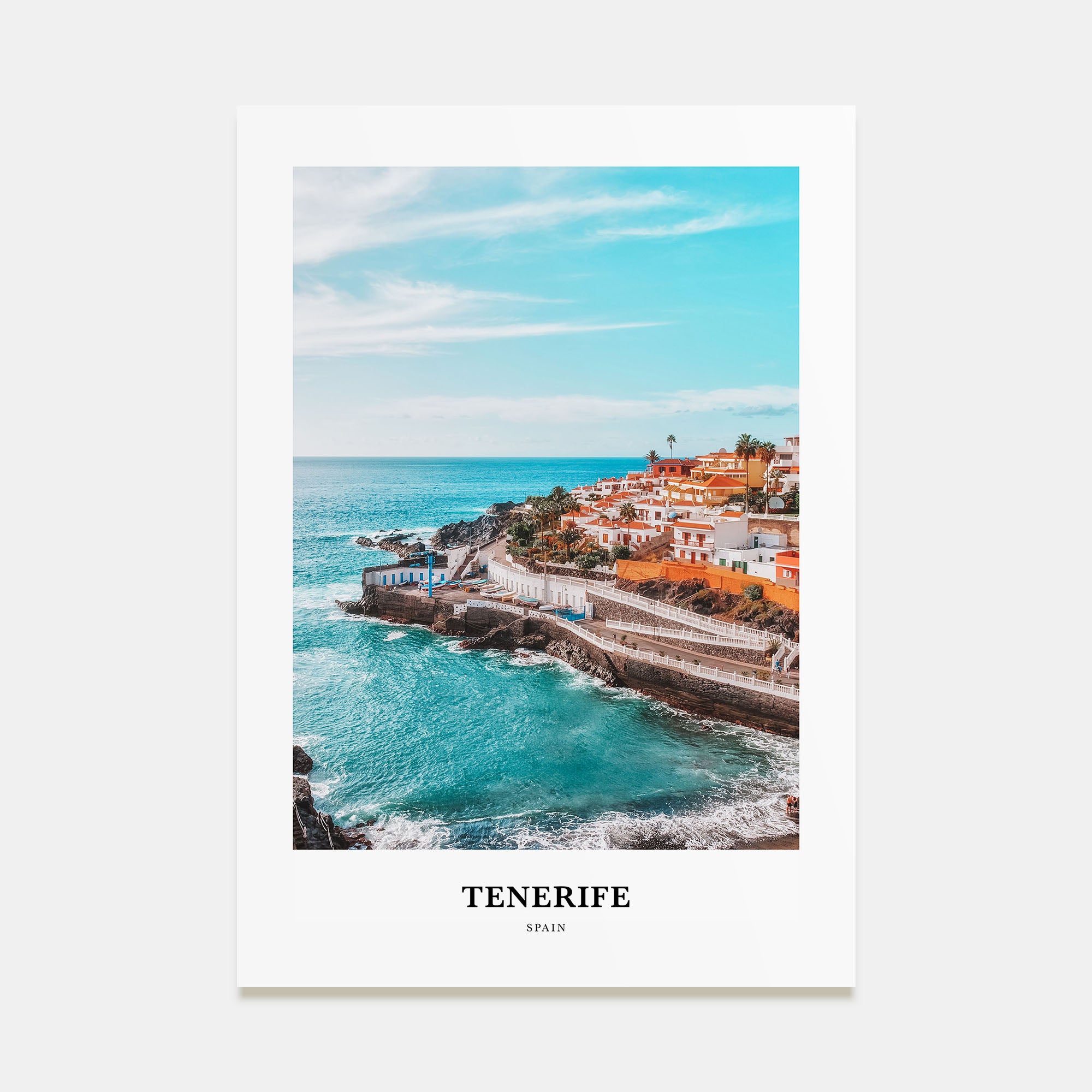 Tenerife Portrait Color Poster