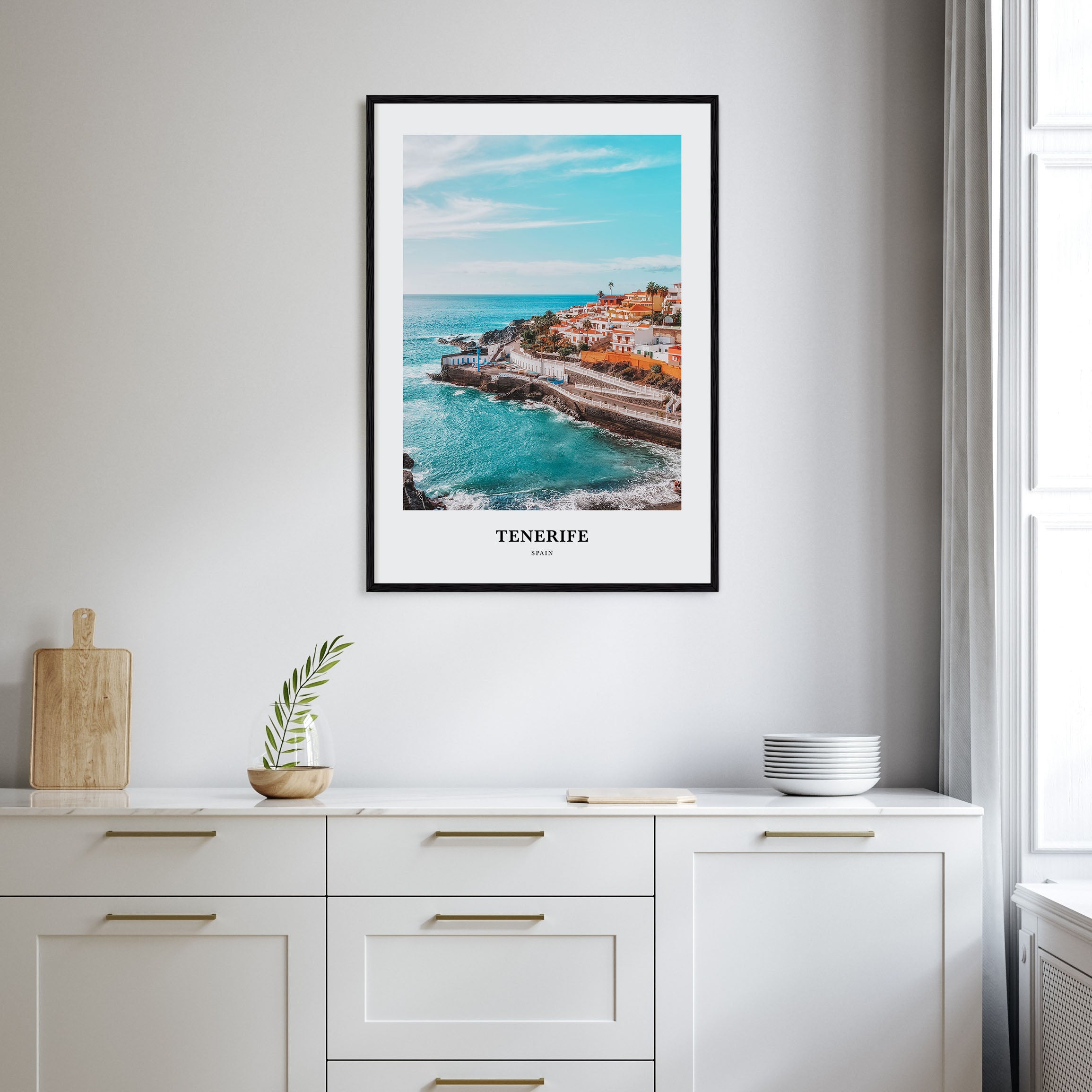 Tenerife Portrait Color Poster