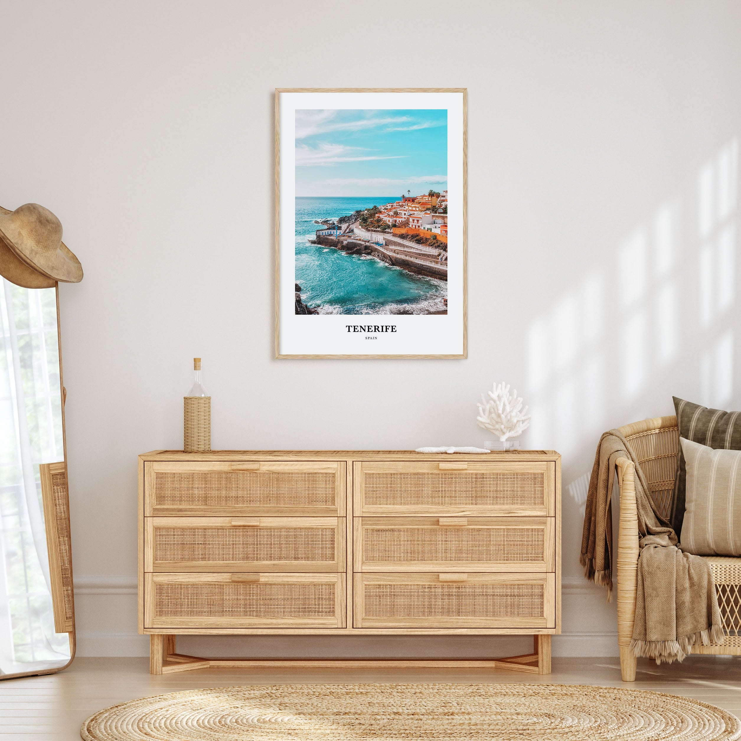 Tenerife Portrait Color Poster
