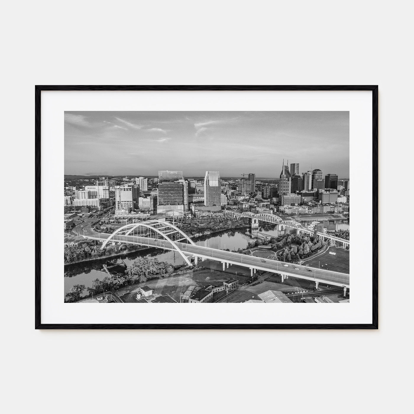Tennessee Landscape B&W Poster