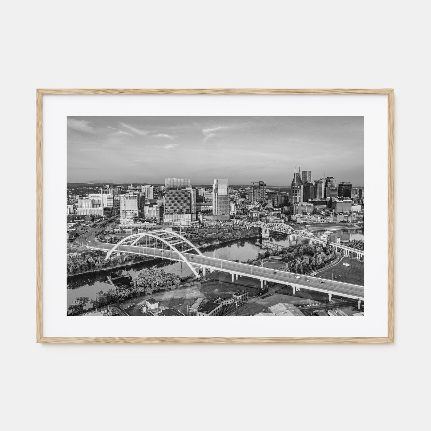 Tennessee Landscape B&W Poster