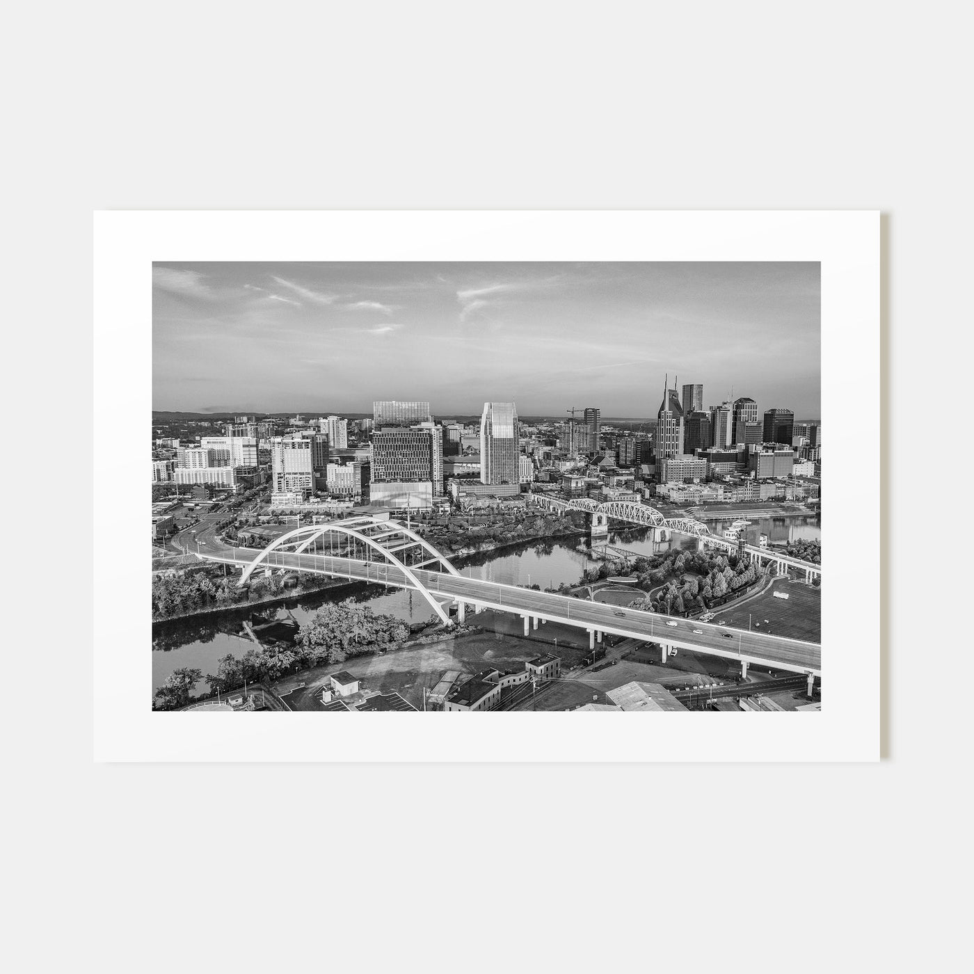 Tennessee Landscape B&W Poster