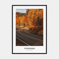 Tennessee Portrait Color No 2 Poster