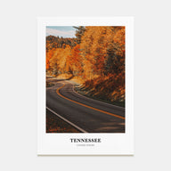 Tennessee Portrait Color No 2 Poster