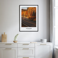 Tennessee Portrait Color No 2 Poster