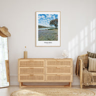 Texas Hill Portrait Color Poster