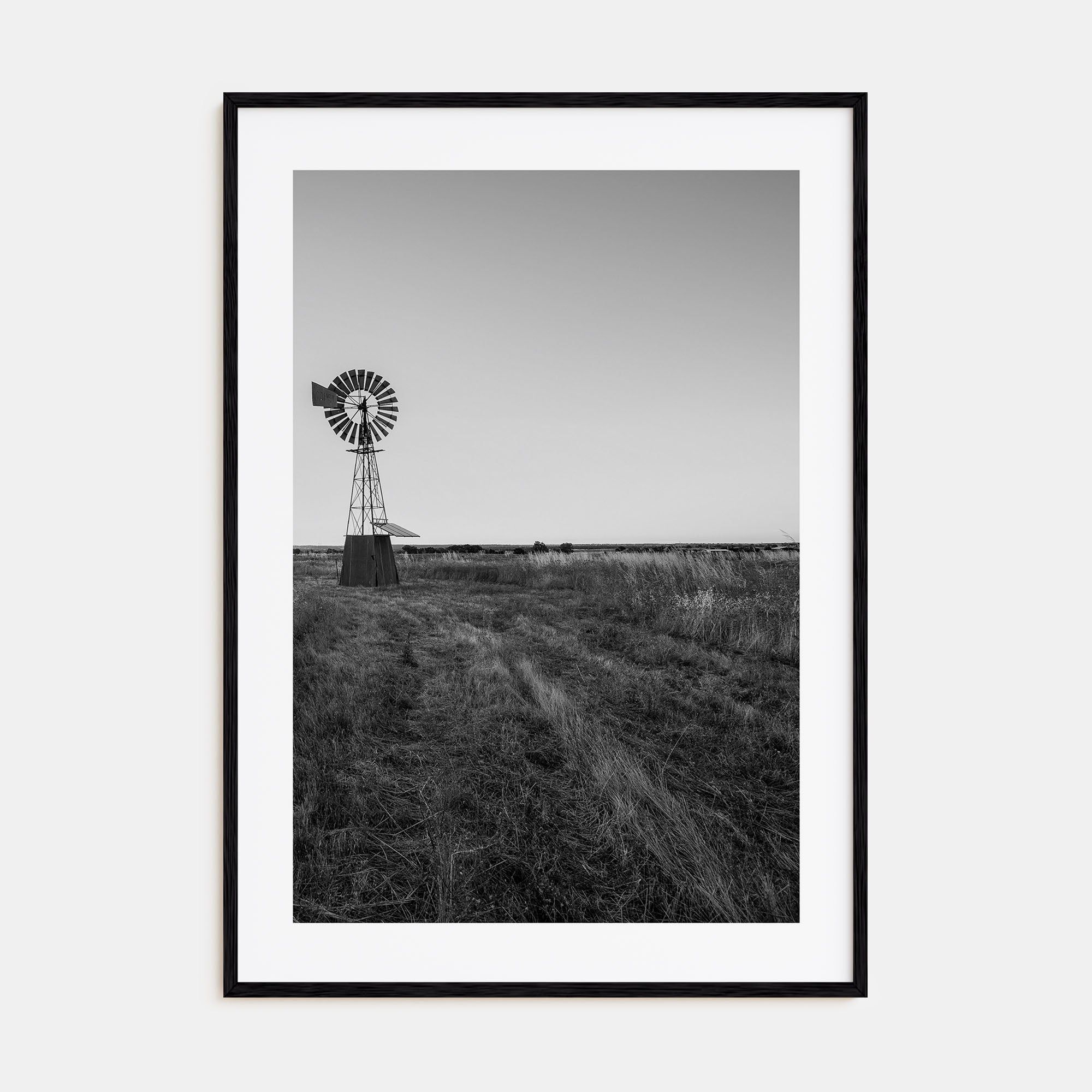 Texas Photo B&W No 2 Poster