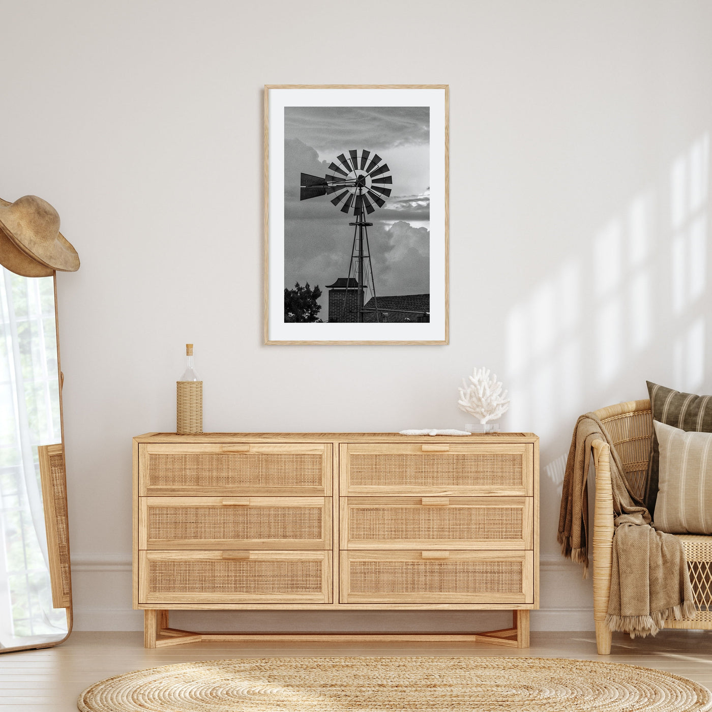 Texas Photo B&W No 4 Poster