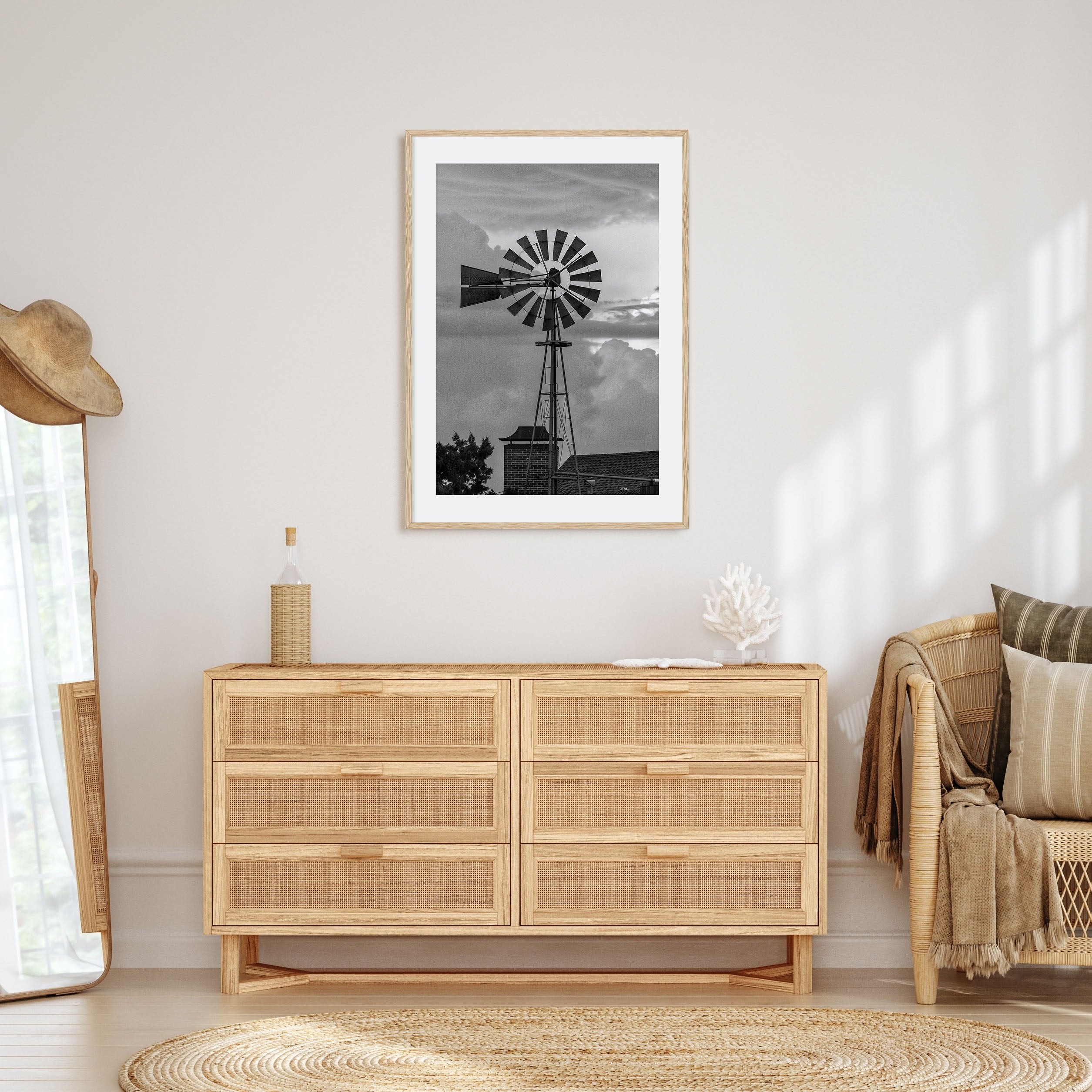 Texas Photo B&W No 4 Poster