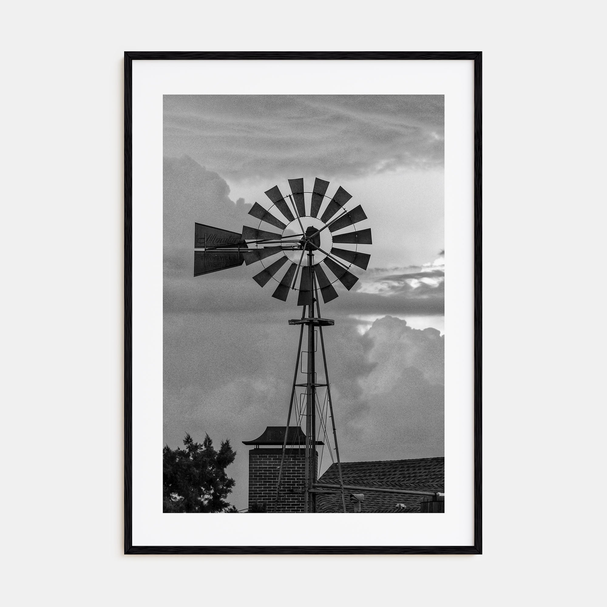 Texas Photo B&W No 4 Poster