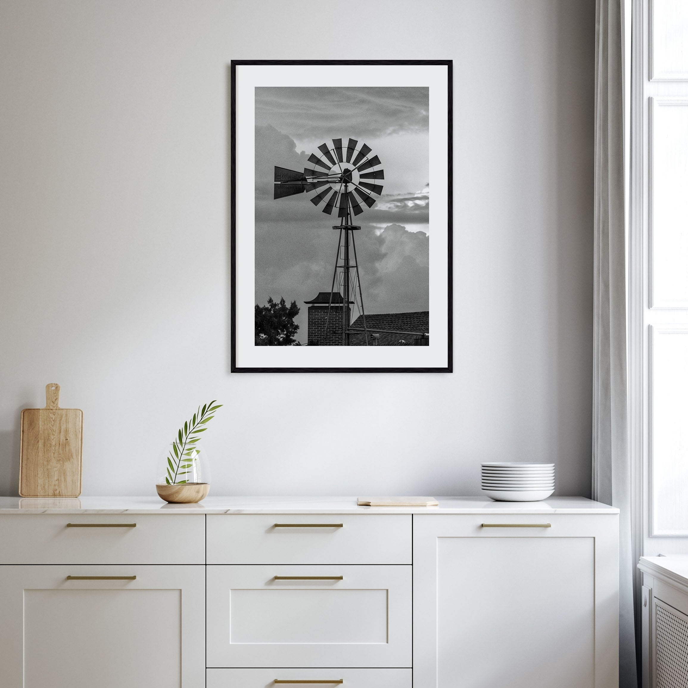 Texas Photo B&W No 4 Poster