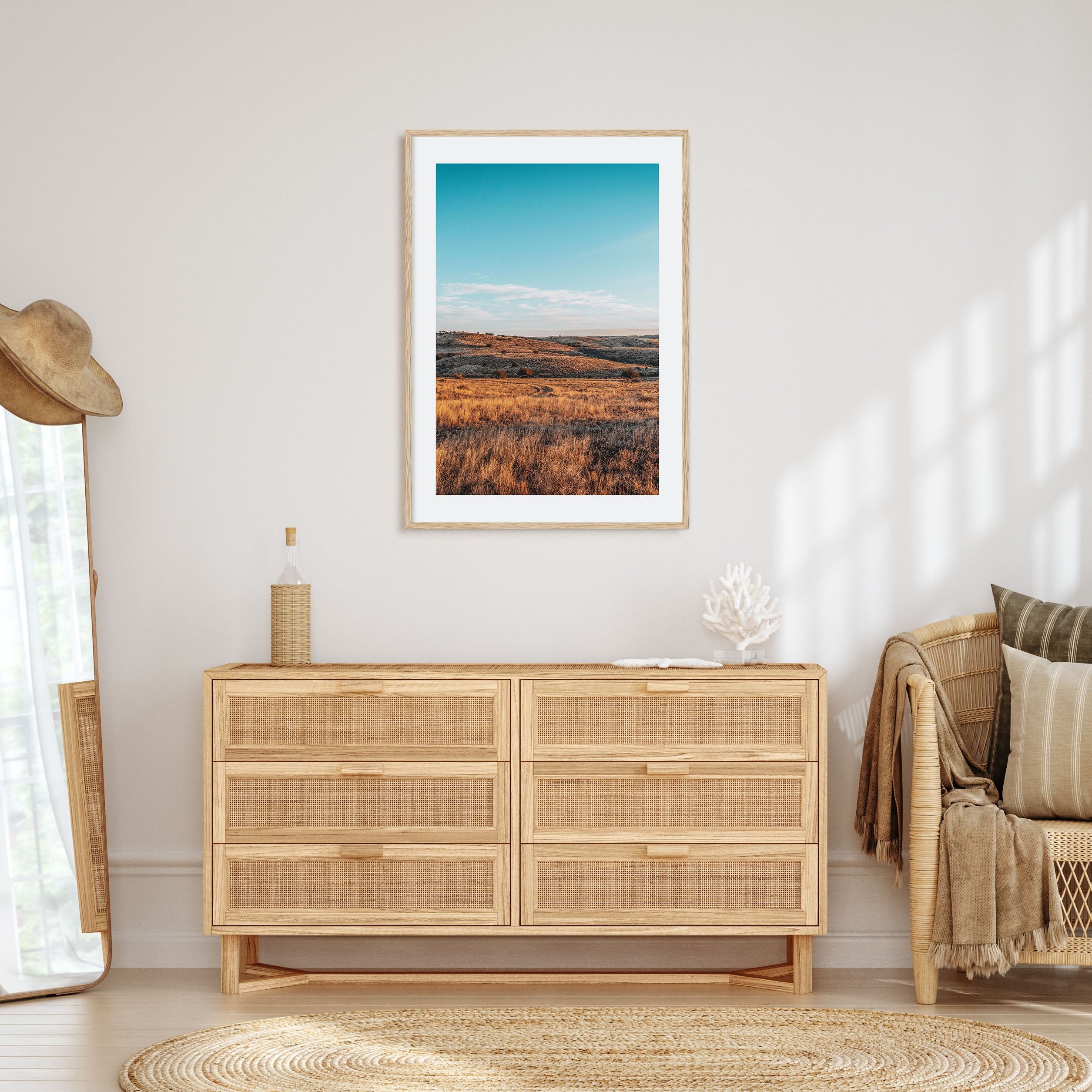 Texas Photo Color Poster