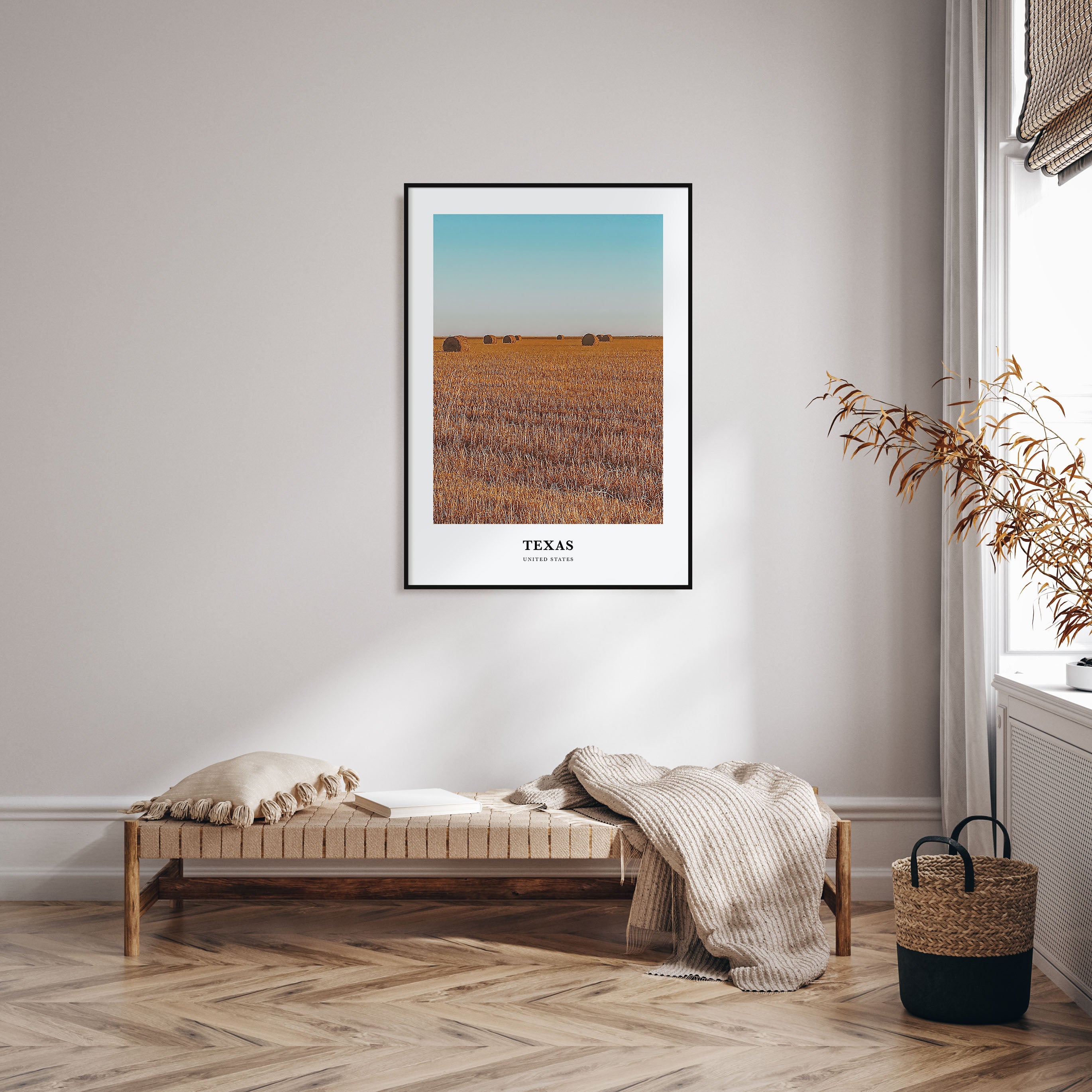 Texas Portrait Color No 2 Poster