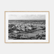 The Bahamas Landscape B&W Poster