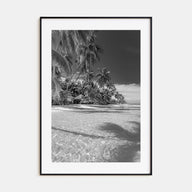 The Bahamas Photo B&W Poster