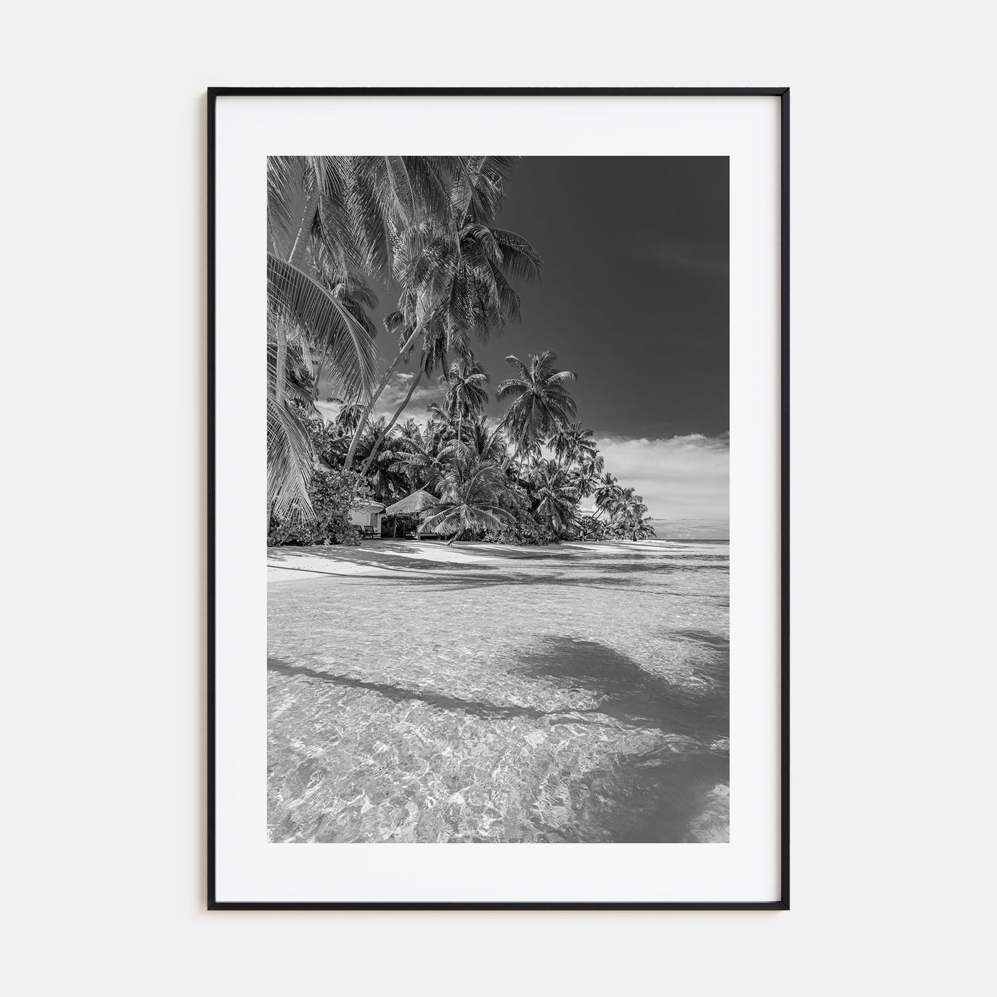 The Bahamas Photo B&W Poster