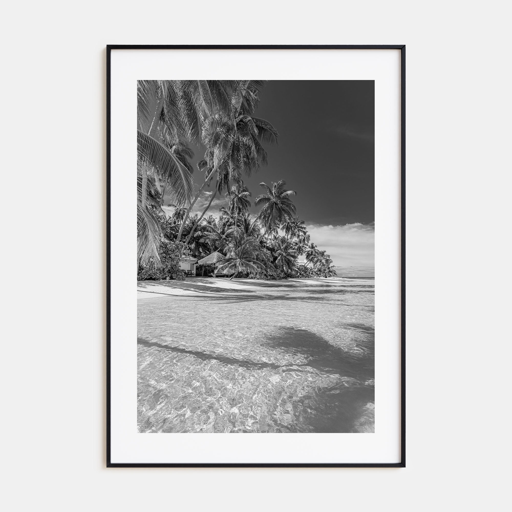 The Bahamas Photo B&W Poster