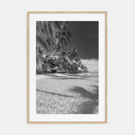 The Bahamas Photo B&W Poster