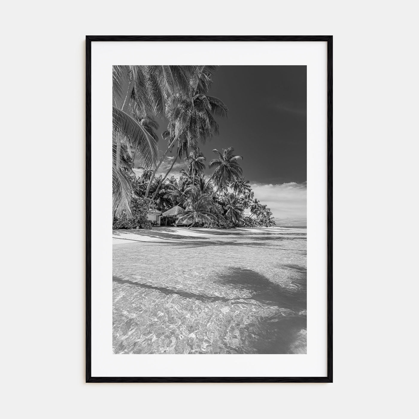 The Bahamas Photo B&W Poster