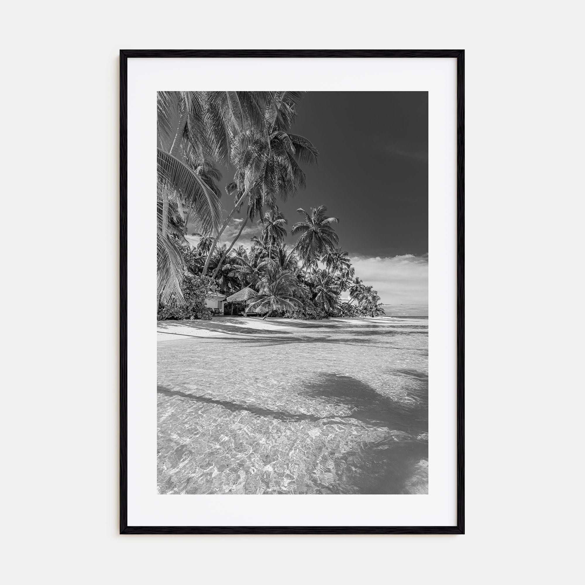 The Bahamas Photo B&W Poster