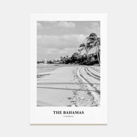 The Bahamas Portrait B&W No 1 Poster