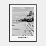 The Bahamas Portrait B&W No 1 Poster