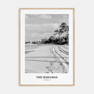 The Bahamas Portrait B&W No 1 Poster