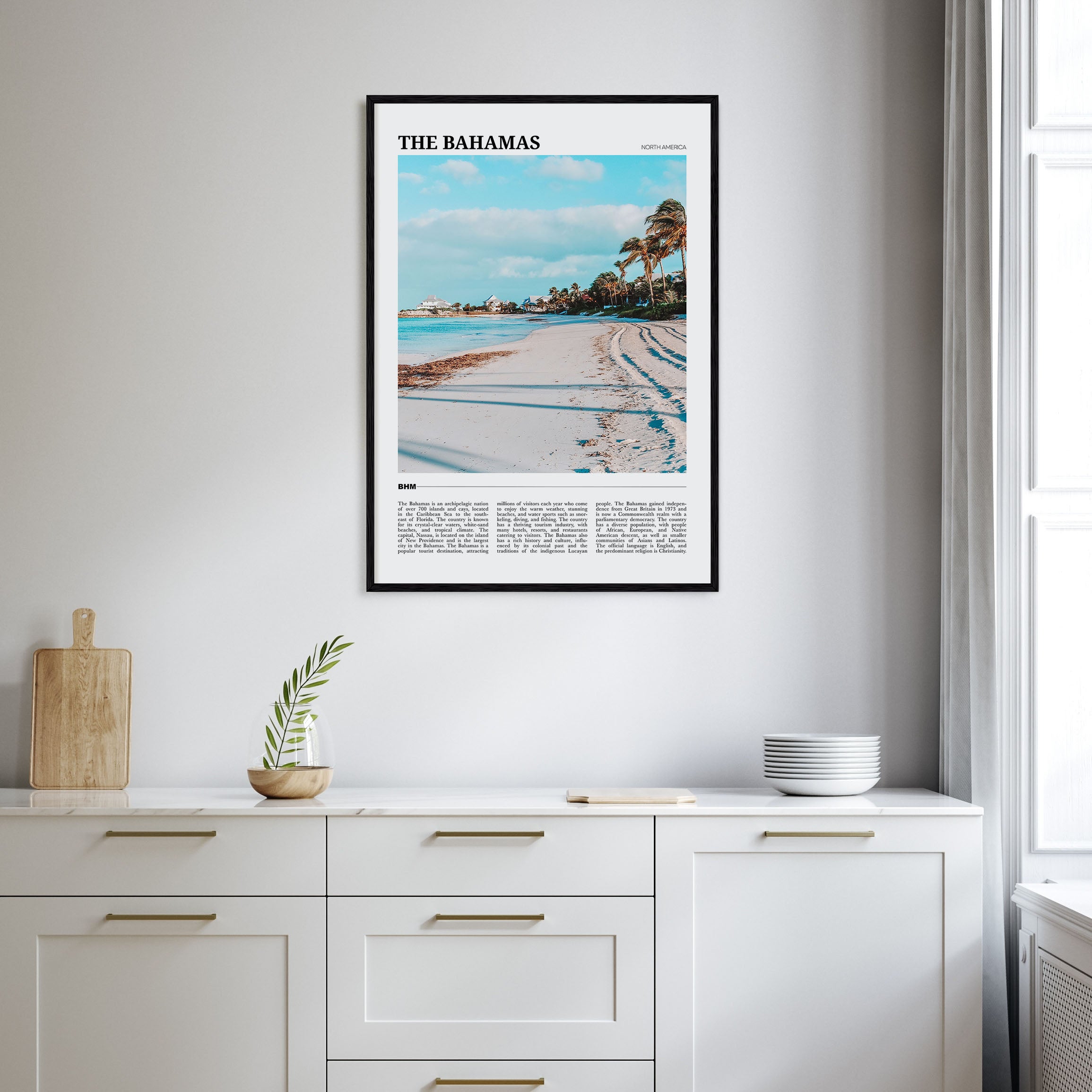 The Bahamas Travel Color Poster