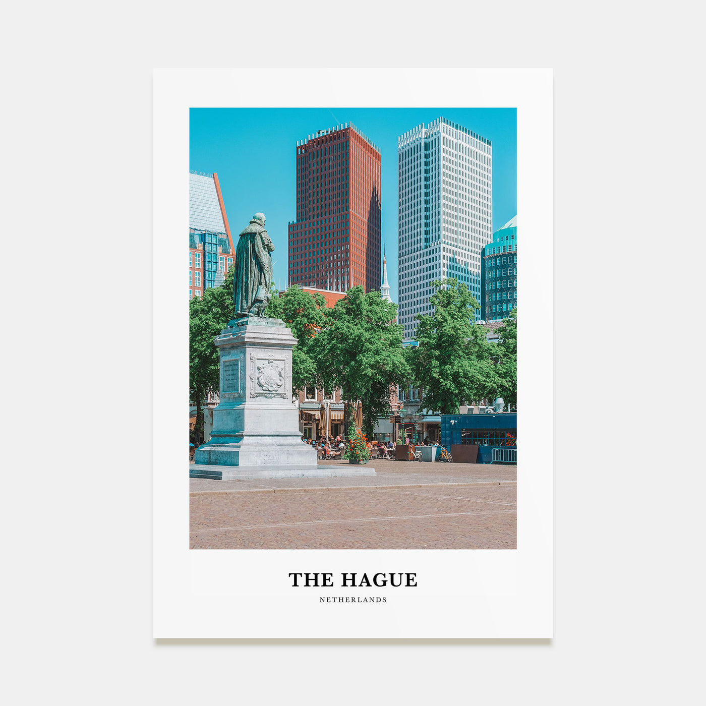 The Hague Portrait Color Poster