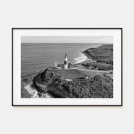 The Hamptons Landscape B&W Poster