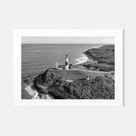 The Hamptons Landscape B&W Poster