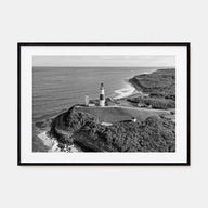 The Hamptons Landscape B&W Poster