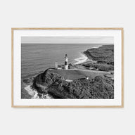 The Hamptons Landscape B&W Poster