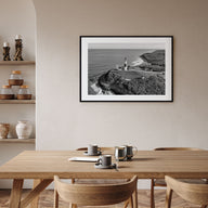 The Hamptons Landscape B&W Poster