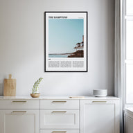The Hamptons Travel Color Poster