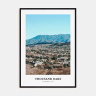 Thousand Oaks Portrait Color Poster
