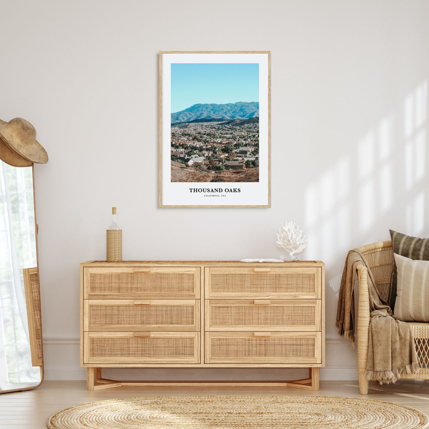 Thousand Oaks Portrait Color Poster