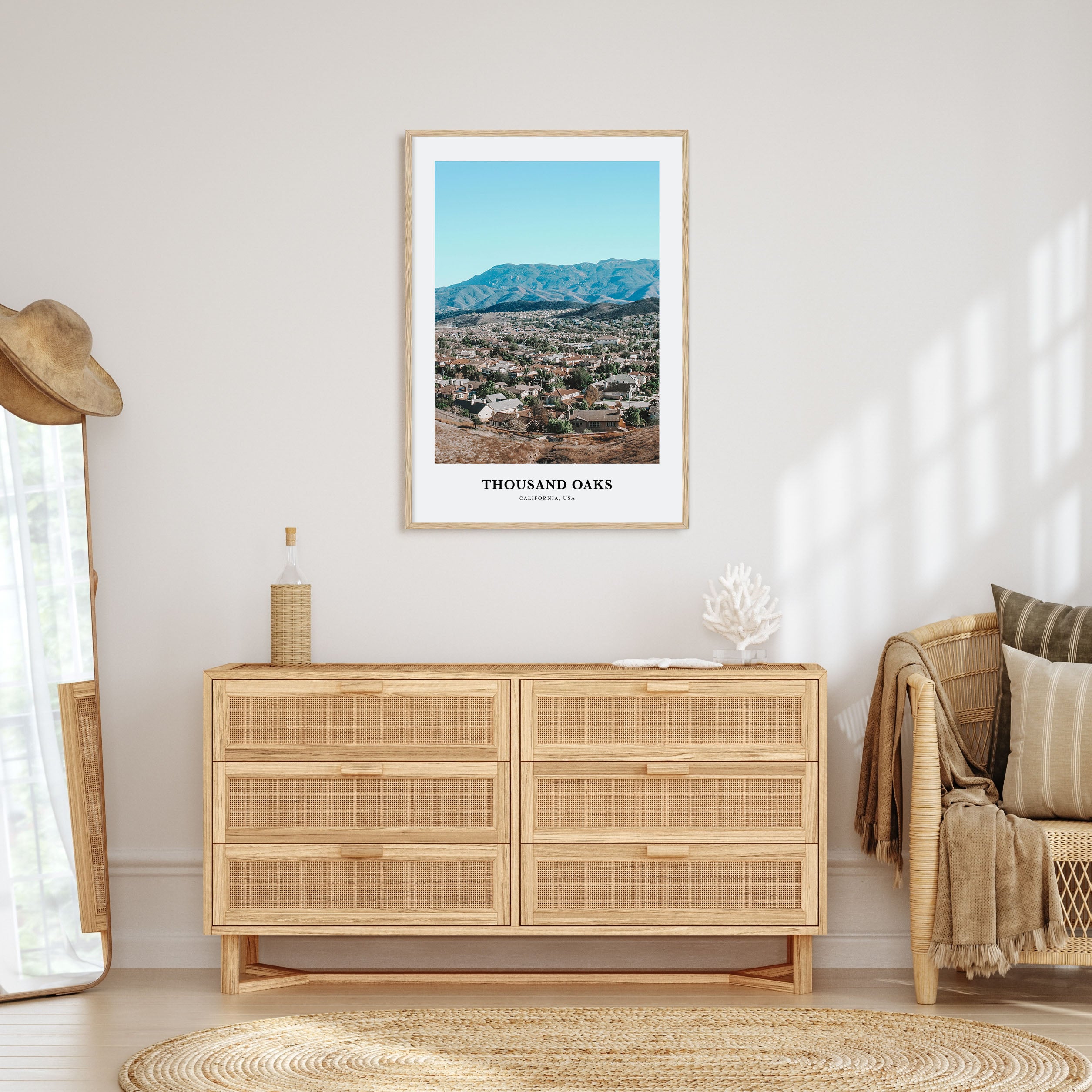 Thousand Oaks Portrait Color Poster