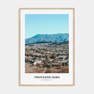 Thousand Oaks Portrait Color Poster