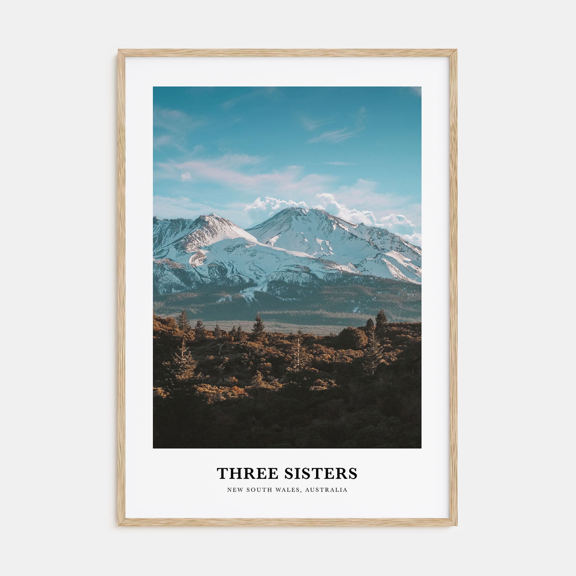 Three Sisters Portrait Color Poster