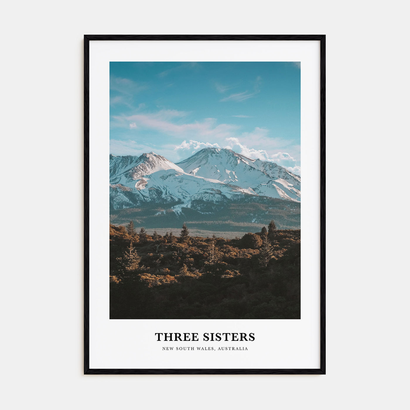 Three Sisters Portrait Color Poster
