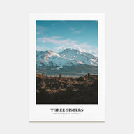 Three Sisters Portrait Color Poster