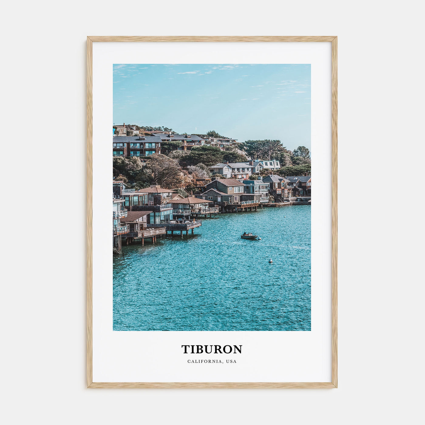 Tiburon Portrait Color Poster