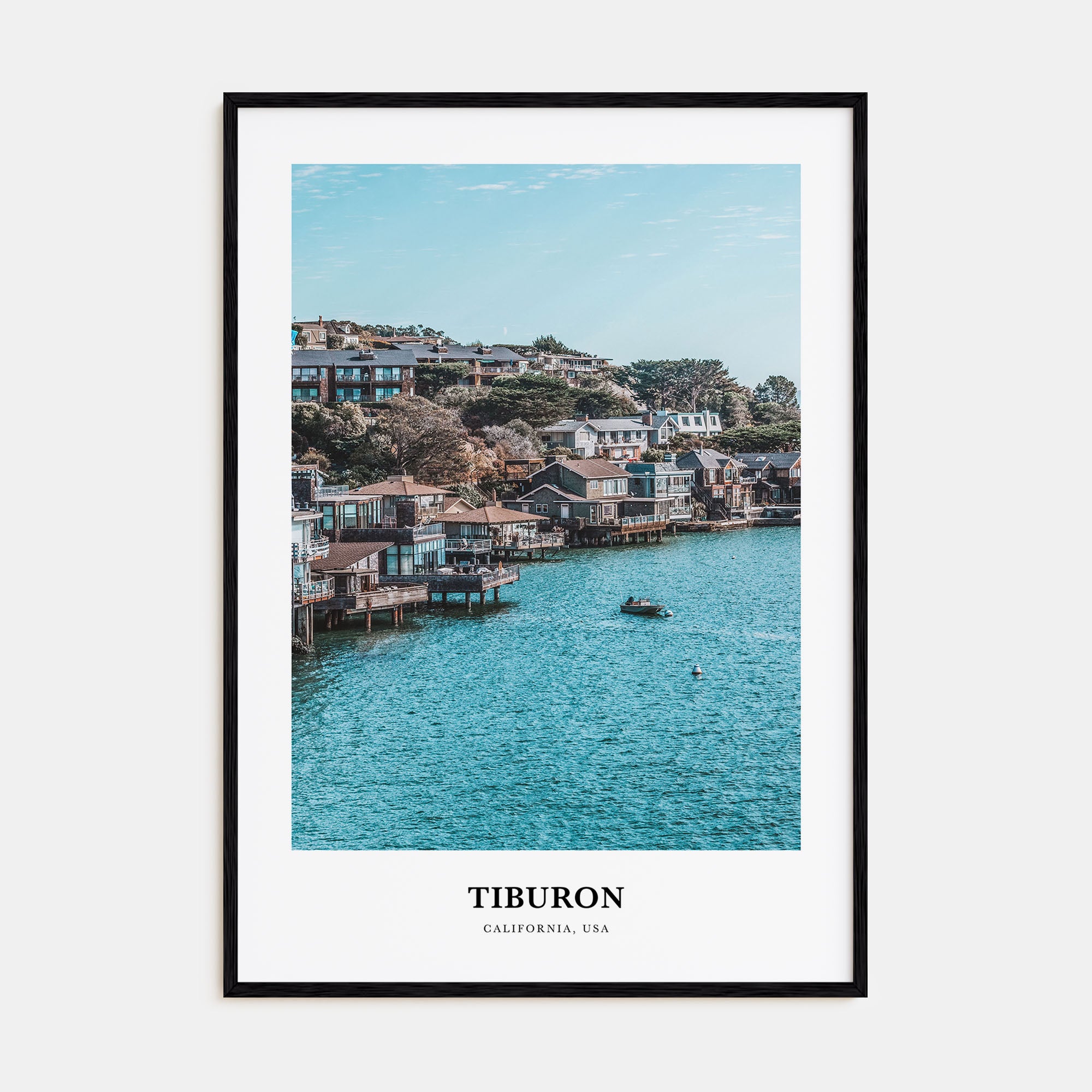 Tiburon Portrait Color Poster