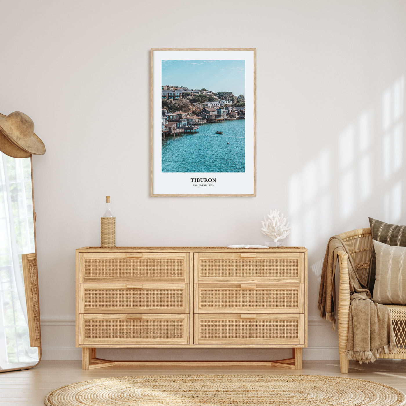 Tiburon Portrait Color Poster